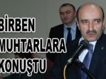 Birben'den muhtarlara yemek