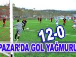 Pazarspor U-13'leri 12'den vurdu