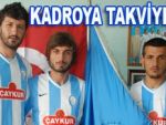 Pazarspor'da 3 imza birden