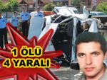 Pazar'da kaza: 1 ölü 4 yaralı