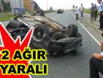 Pazar'da trafik kazası: 2 yaralı