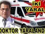 Rize'de ambulans devrildi:2 yaralı