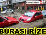 RİZE'DE HASAR BÜYÜK