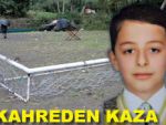 Babaannenin cenazesinde acı kaza