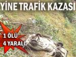 Çayeli'nde kaza: 1 ölü 4 yaralı