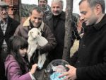 OF KAYMAKAMLIĞI KOYUN DAĞITIYOR