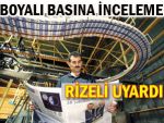 Rizeli uyardı, Bakan Yazıcı dikkate aldı