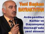 Ardeşenliler Derneği’nde bayrak değişimi