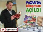 Pazar'da kitap fuarı 10 gün açık kalacak