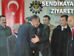 Çaykur çalışanlarından Öz Gıda İş'e ziyaret