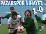 Pazarspor Beylerbeyi'ne tek attı 3 aldı!