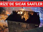 Çatı katı yandı; itfaiye hortumu yetmedi!