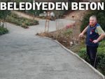 Pazar Belediyesi mahalle yollarını betonluyor