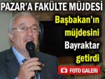 Başbakan'dan Pazar'a fakülte müjdesi