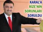 Karal'dan Rize gündemiyle ilgili ilginç sözler