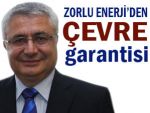 Zorlu Enerji'den çevreye saygı taahhüdü