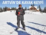 VALİ KALKAN KAYAK PİSTİNE ÇIKTI