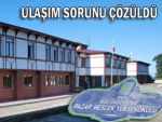 Pazar MYO'da ulaşım sorunu çözüme kavuştu