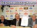 Öz Gıda-İş Rize basınıyla buluştu