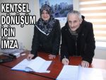 Rize'de kentsel dönüşüm imzaları atılıyor