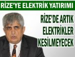 Rize 2015'de elektrik kesintisini unutacak