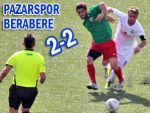 Pazarspor beraberliği kurtardı