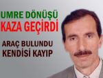 Umre donuşu çoruh nehrine yuvarlandı