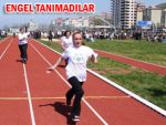 Rize’de engelliler atletizm müsabakaları yapıldı