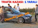 Çayeli'nde trafik kazası: 1 yaralı