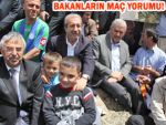 Rize'deki bakanların FB-GS maçı yorumu