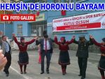 Hemşin’de coşkulu 19 Mayıs kutlamaları