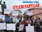 Cuma namazından sonra çay protestosu