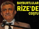 Rize'deki Bayburtlular'dan dayanışma gecesi