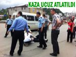 Pazar'da trafik kazası: 1 yaralı