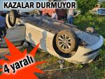 ARDEŞEN'DE FECİ KAZA: 4 YARALI