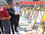 Pazar Meydan Parkı'nda Resim Sergisi