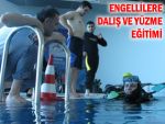 ENGELLİLER DALIŞTA ENGEL TANIMADI