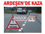 Ardeşen'de 2 ayrı kazada 3 kişi yaralandı