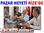 Pazar heyetinden Rektör Yılmaz'a ziyaret