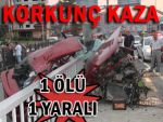 Otomobil iki parçaya ayrıldı: 1 ölü 1 yaralı