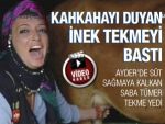 Saba Tümer Ayder'de kahkaha atmaya kalkınca!