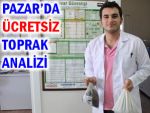 Pazar Ziraat Odası'ndan ücretsiz toprak analizi