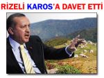 Rize'den Başbakana: Davos'a gitme Karos'a gel