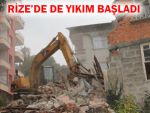 Rize'de de kentsel dönüşüm başladı