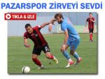 Pazarspor galibiyet serisini sürdürdü: 2-0