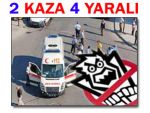 Pazar ve Ardeşen'de kaza: 4 yaralı