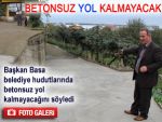 Pazar Belediyesi Güzelyalı'nın yollarını betonladı