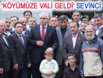 VALİ ÇAKIR'DAN KÖY HALKINA SÜRPRİZ