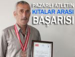 Kıtalar arası maratonda Pazar'ın gururu oldu