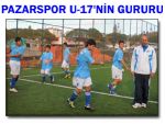 Pazarspor U-17'de şampiyonluğunu ilan etti